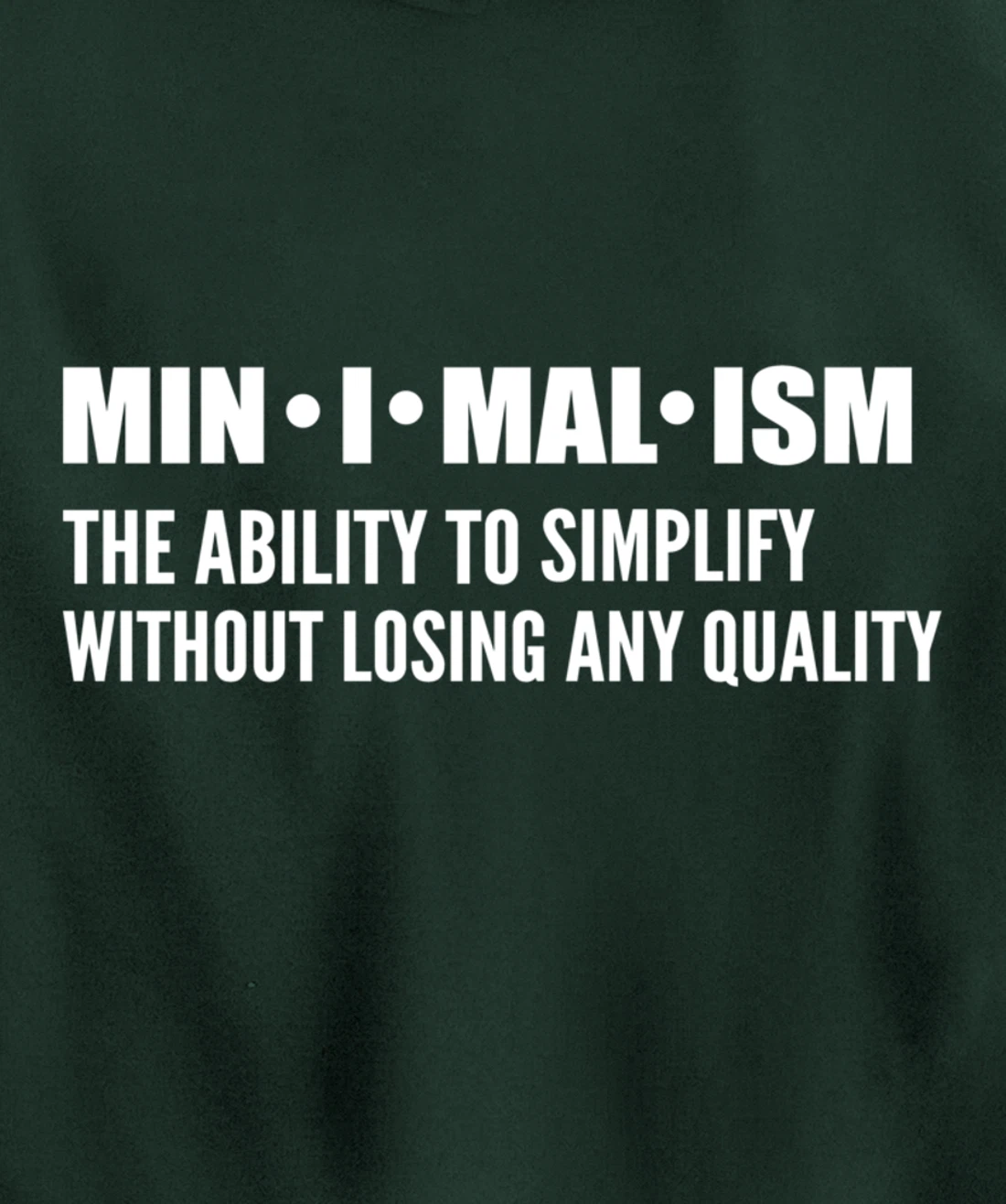 Ability to simplify Neat Person Pullover Hoodie