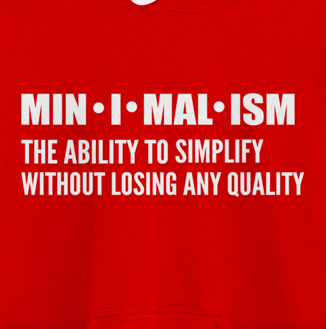 Ability to simplify Neat Person Pullover Hoodie