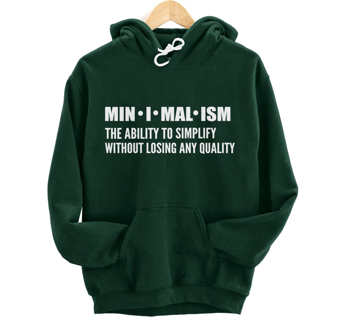 Ability to simplify Neat Person Pullover Hoodie
