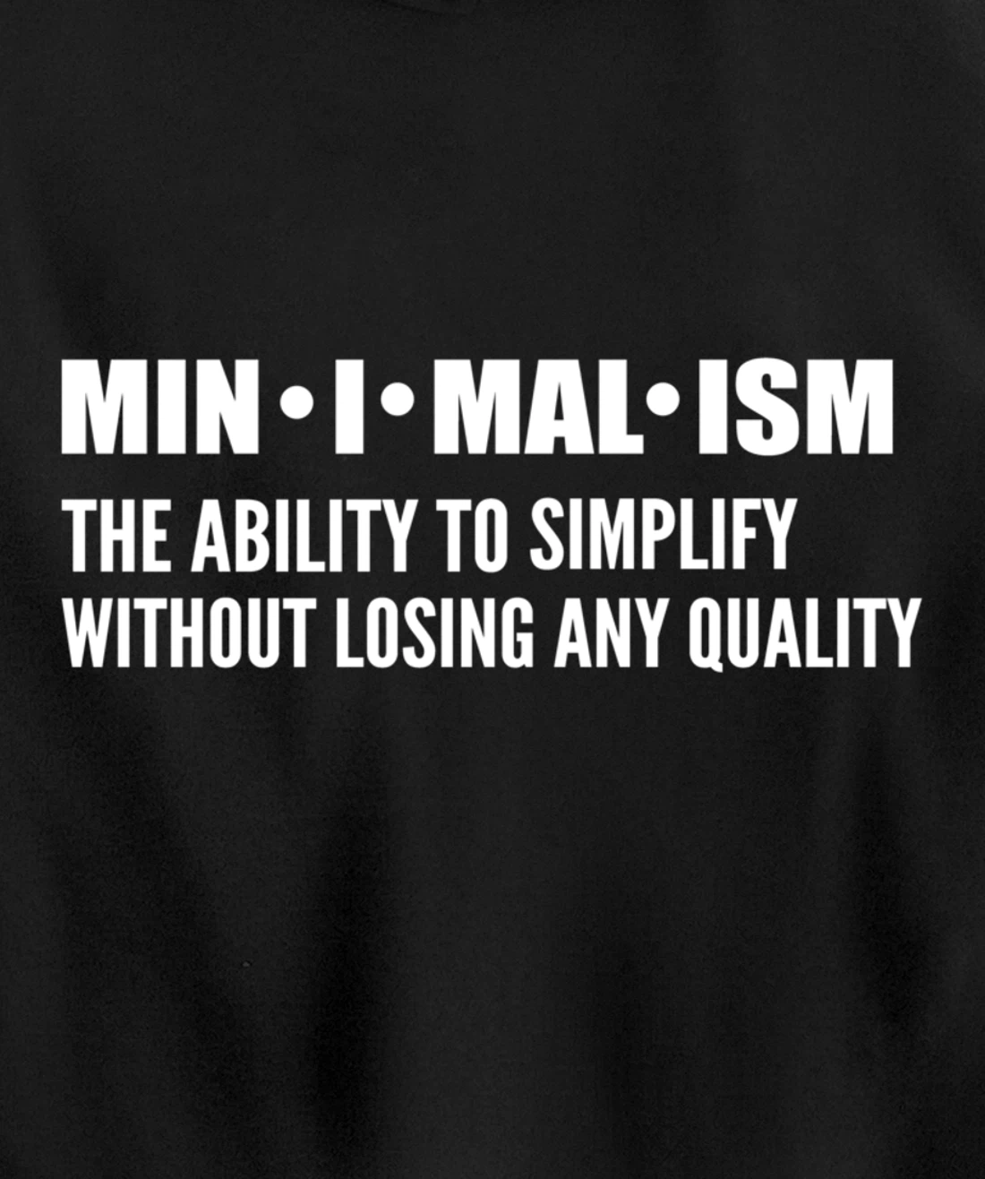 Ability to simplify Neat Person Pullover Hoodie