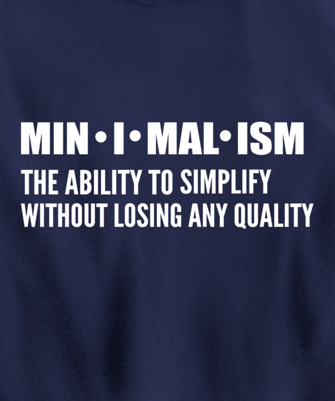 Ability to simplify Neat Person Pullover Hoodie