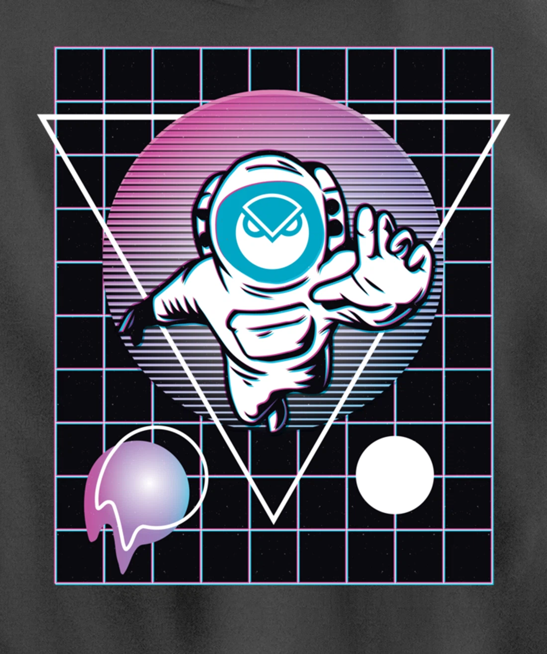 Gnosis Crypto Astronaut Outer Space Pullover Hoodie