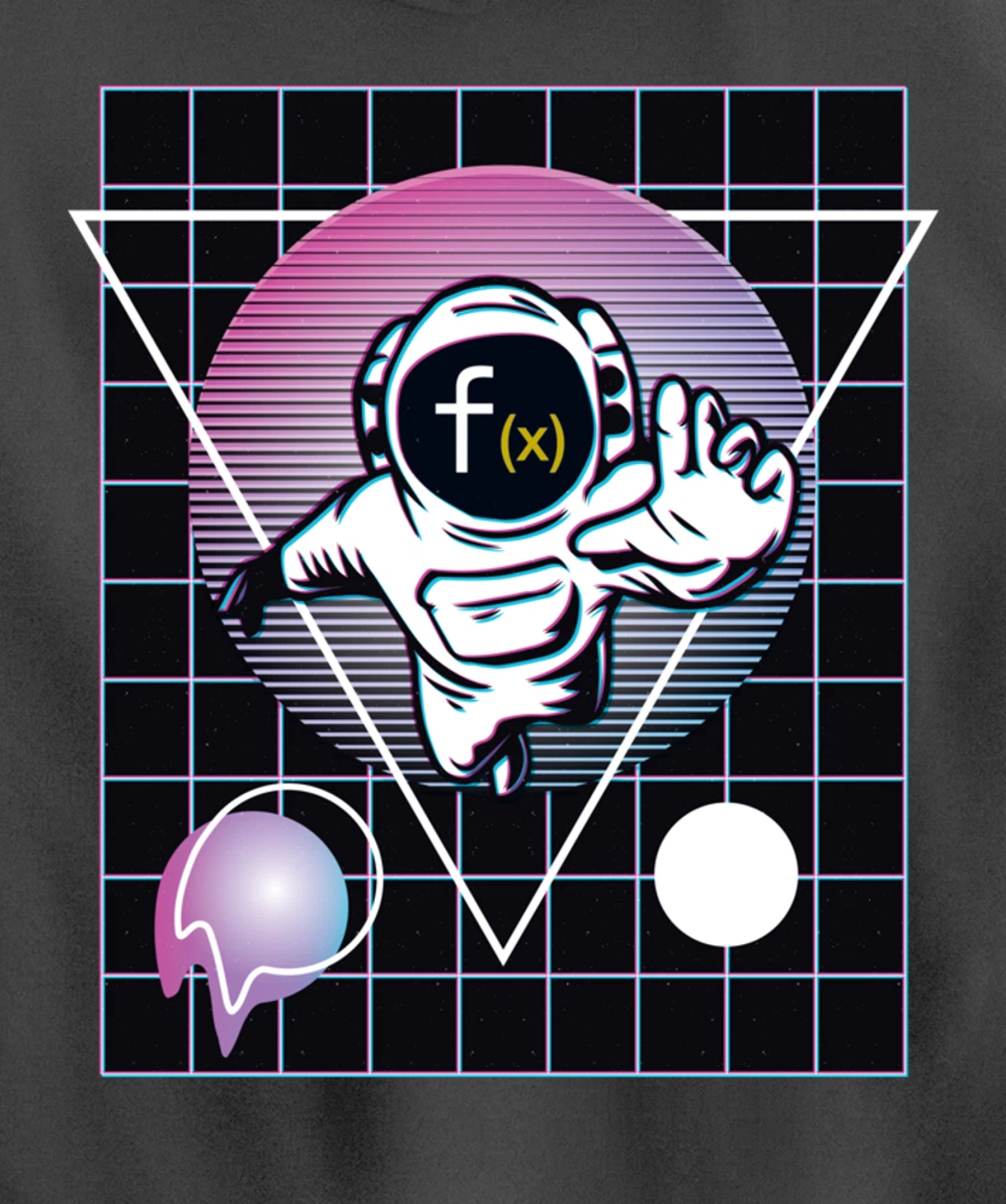 Function X Crypto Astronaut Outer Space Pullover Hoodie