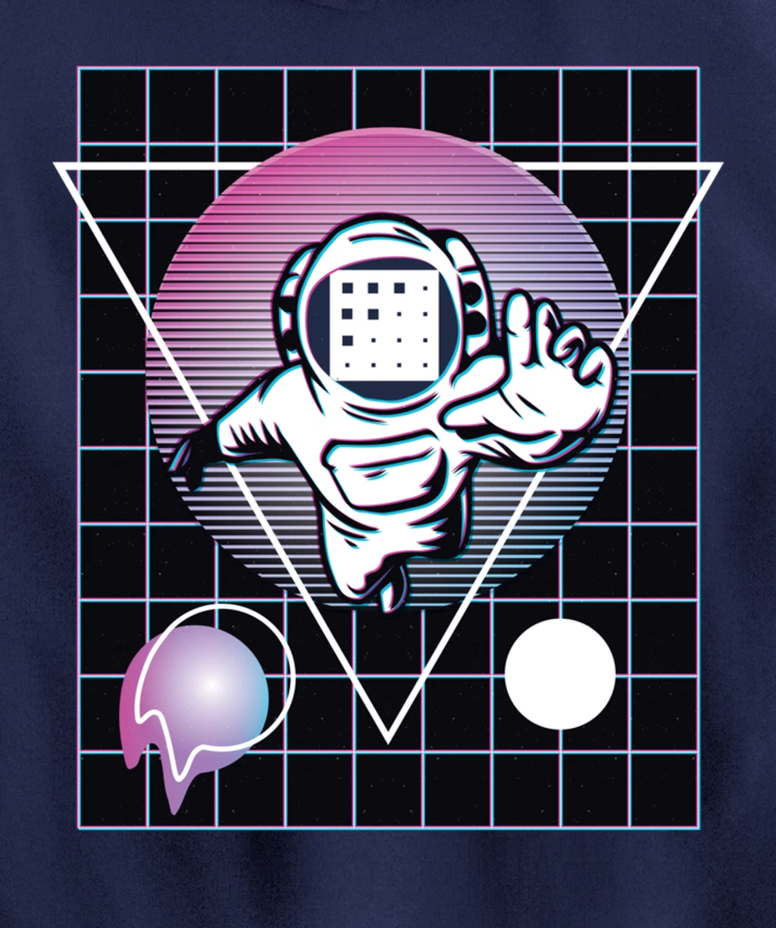 Fetch AI Crypto Astronaut Outer Space Pullover Hoodie