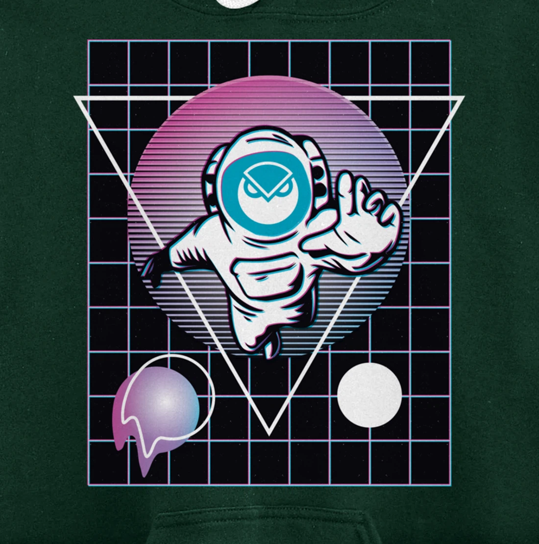 Gnosis Crypto Astronaut Outer Space Pullover Hoodie