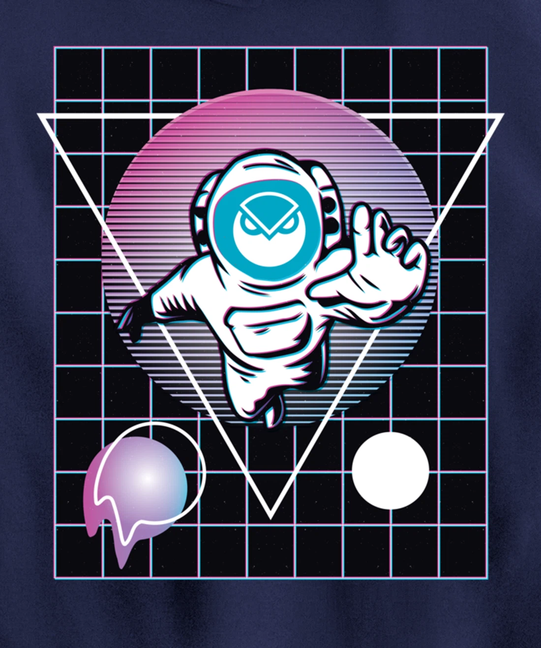 Gnosis Crypto Astronaut Outer Space Pullover Hoodie