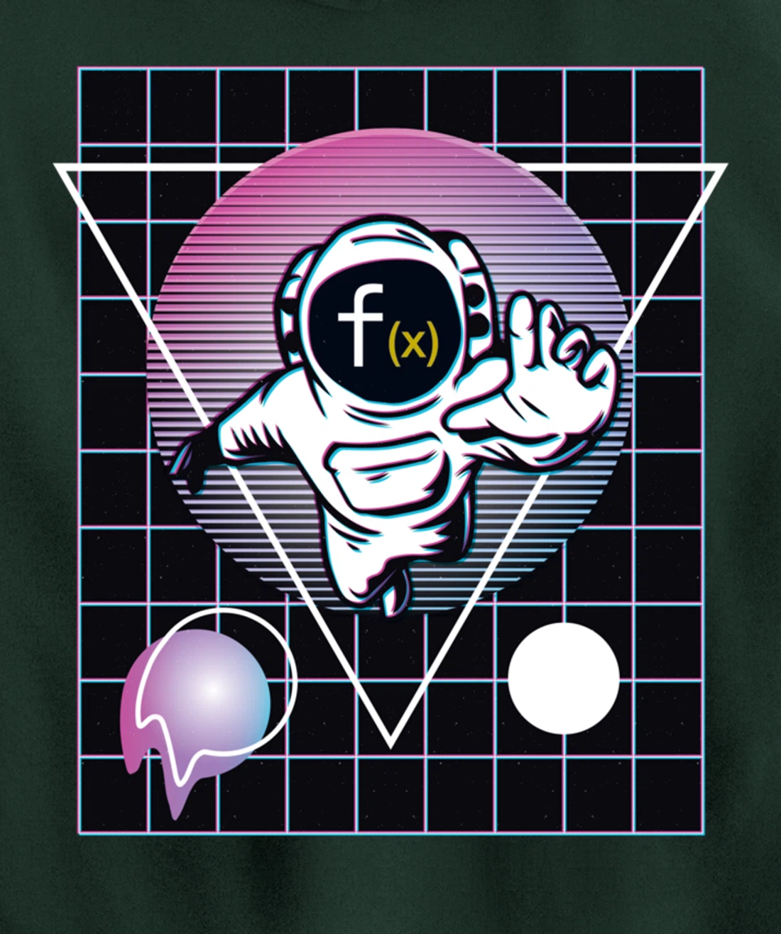 Function X Crypto Astronaut Outer Space Pullover Hoodie