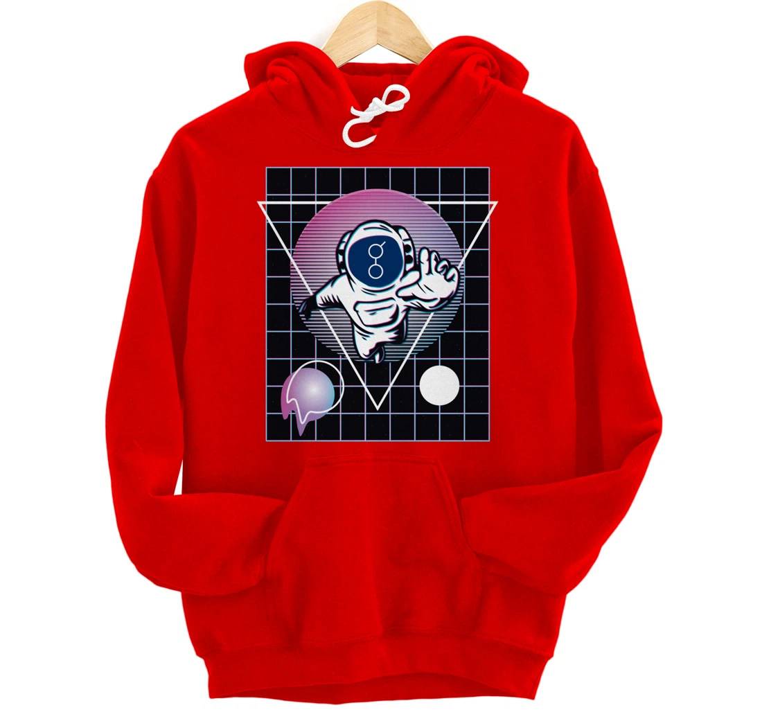 Golem Crypto Astronaut Outer Space Pullover Hoodie