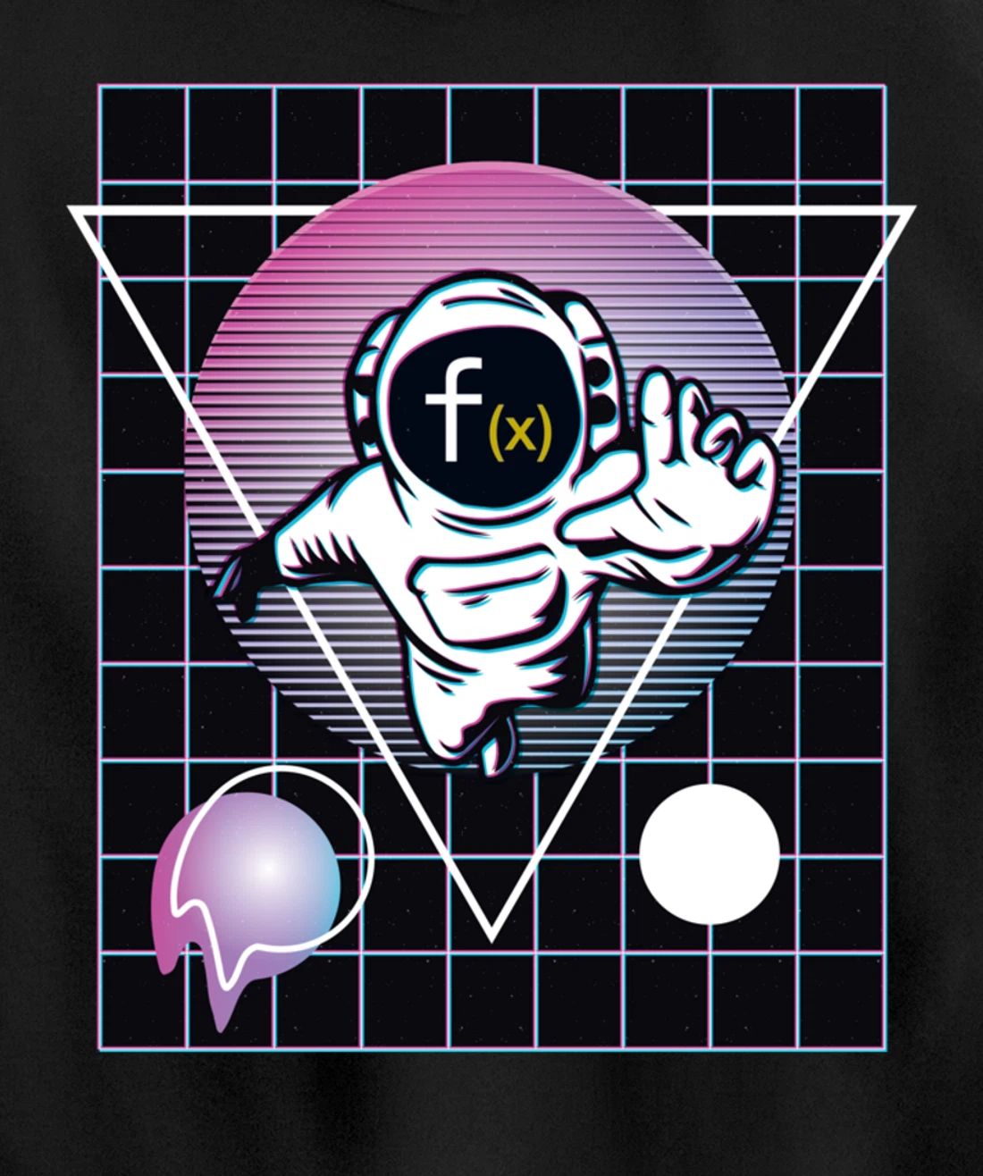 Function X Crypto Astronaut Outer Space Pullover Hoodie