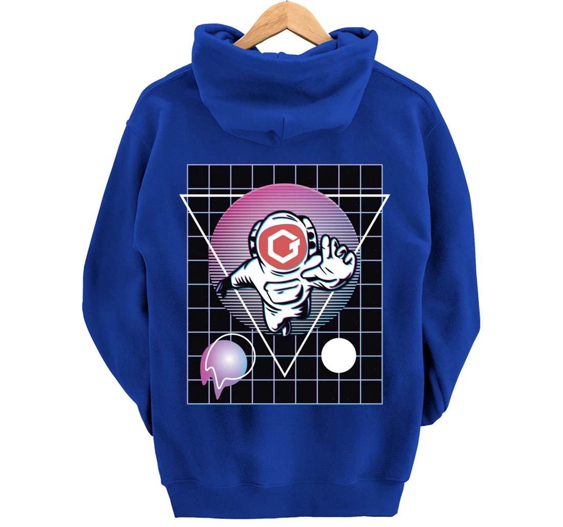 GateToken Crypto Astronaut Outer Space Pullover Hoodie