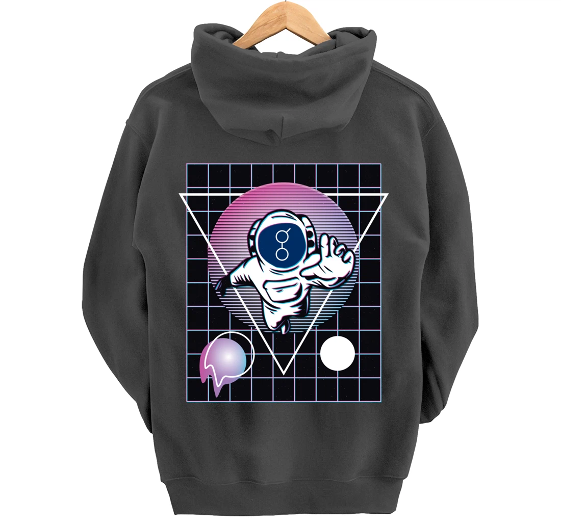 Golem Crypto Astronaut Outer Space Pullover Hoodie