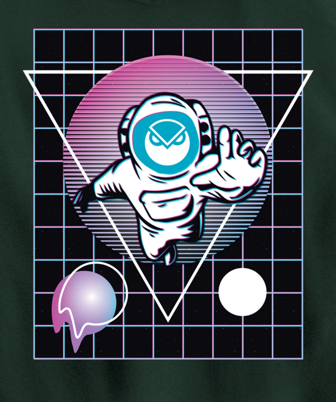 Gnosis Crypto Astronaut Outer Space Pullover Hoodie