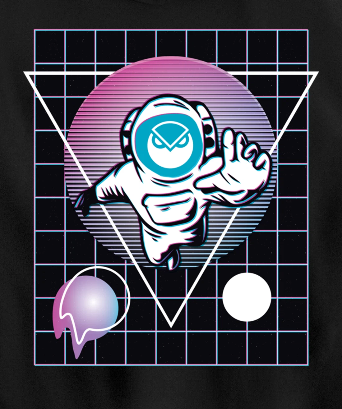 Gnosis Crypto Astronaut Outer Space Pullover Hoodie