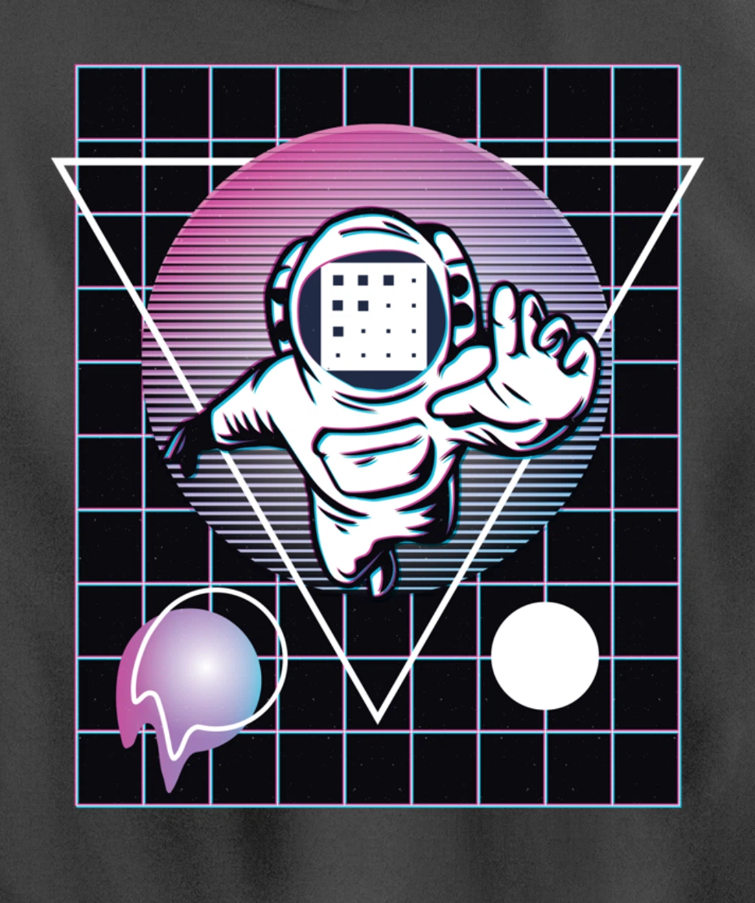 Fetch AI Crypto Astronaut Outer Space Pullover Hoodie