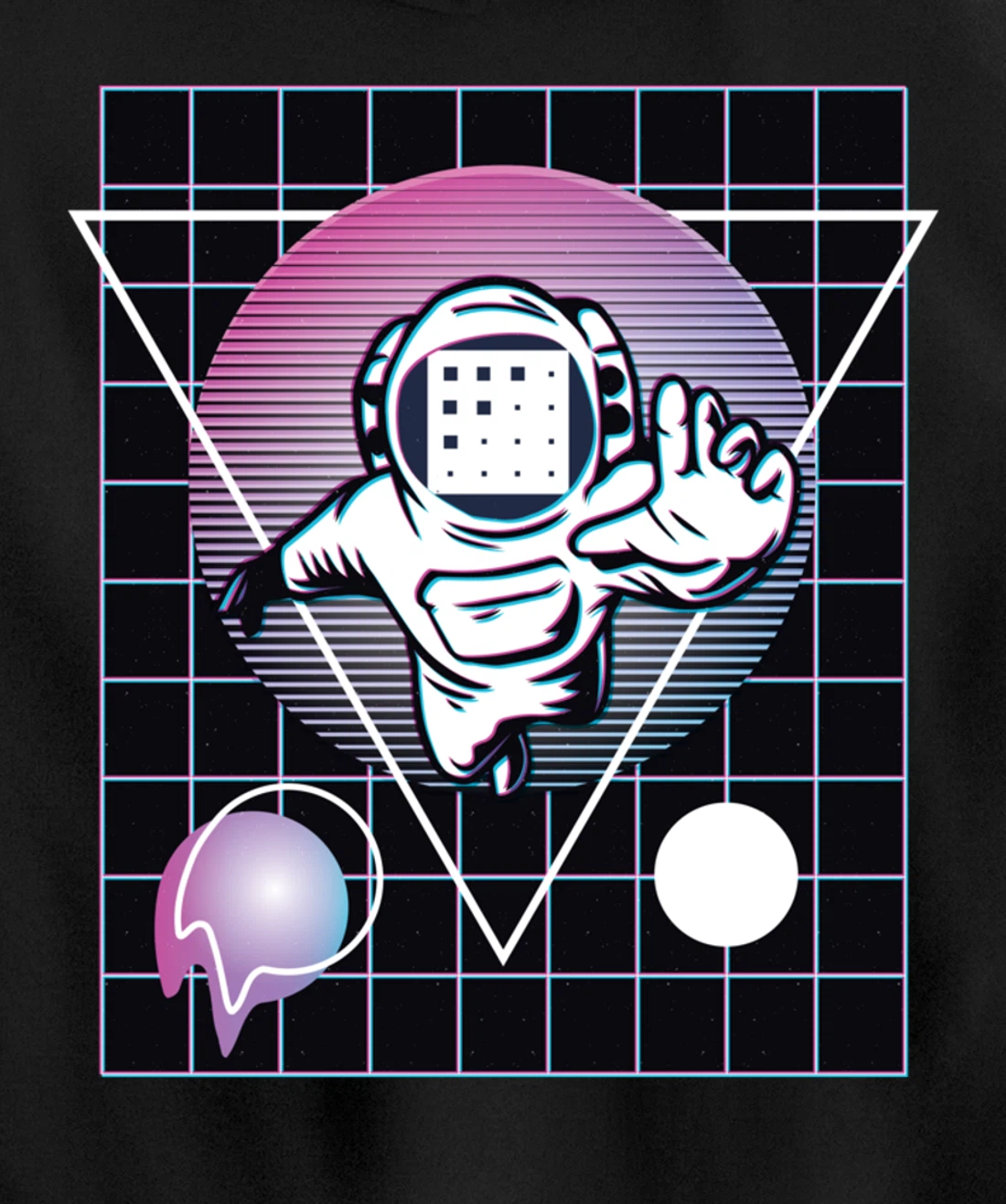 Fetch AI Crypto Astronaut Outer Space Pullover Hoodie