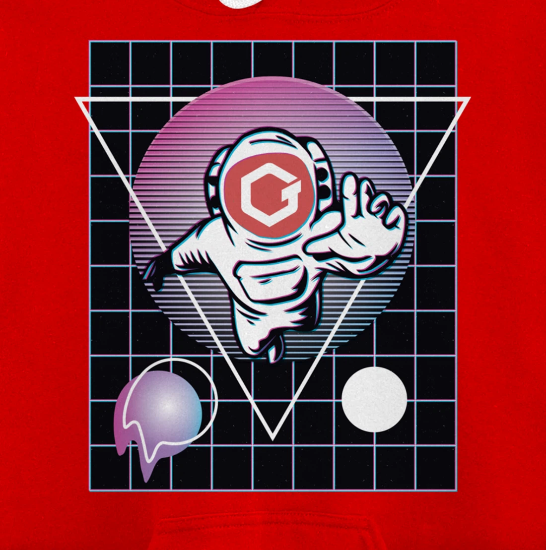 GateToken Crypto Astronaut Outer Space Pullover Hoodie