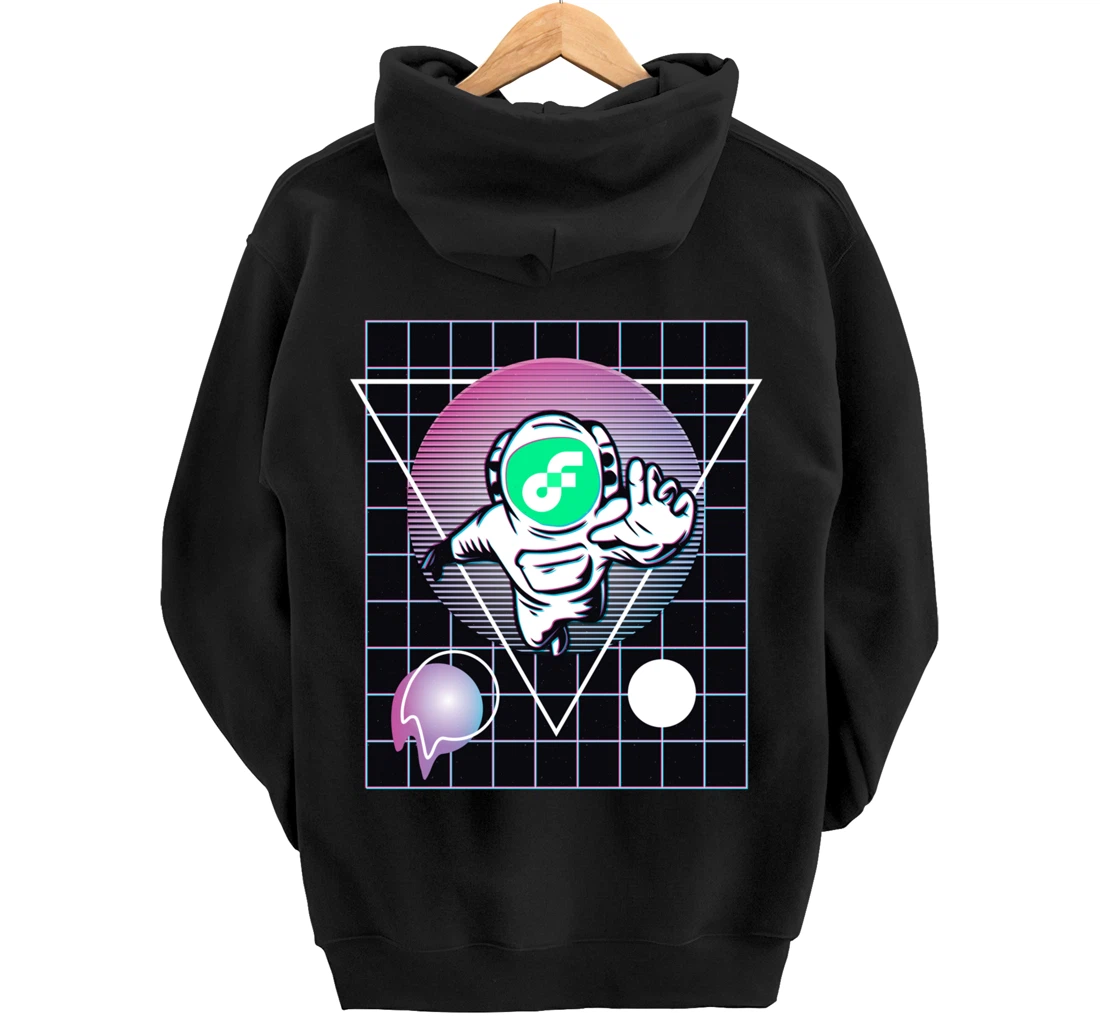 Flow Crypto Astronaut Outer Space Pullover Hoodie