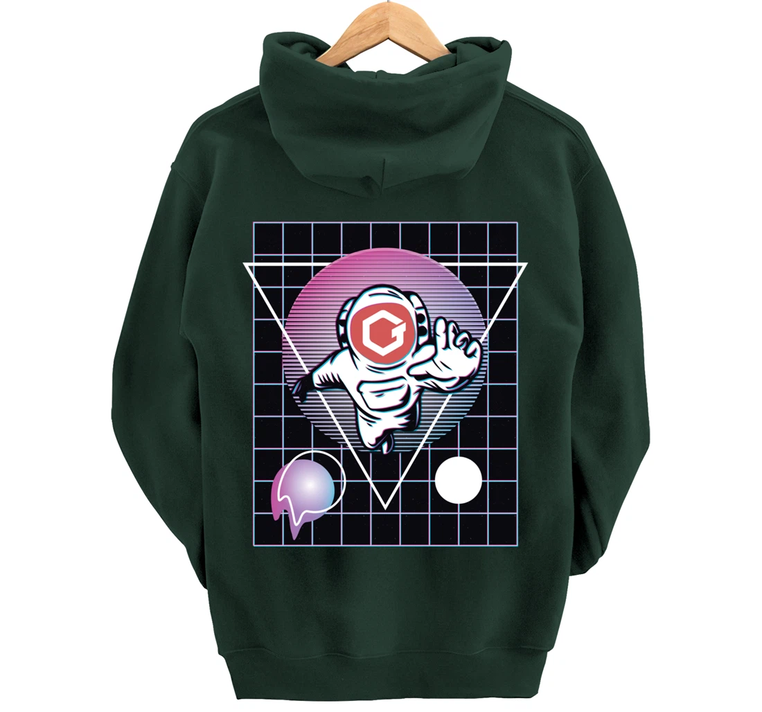 GateToken Crypto Astronaut Outer Space Pullover Hoodie