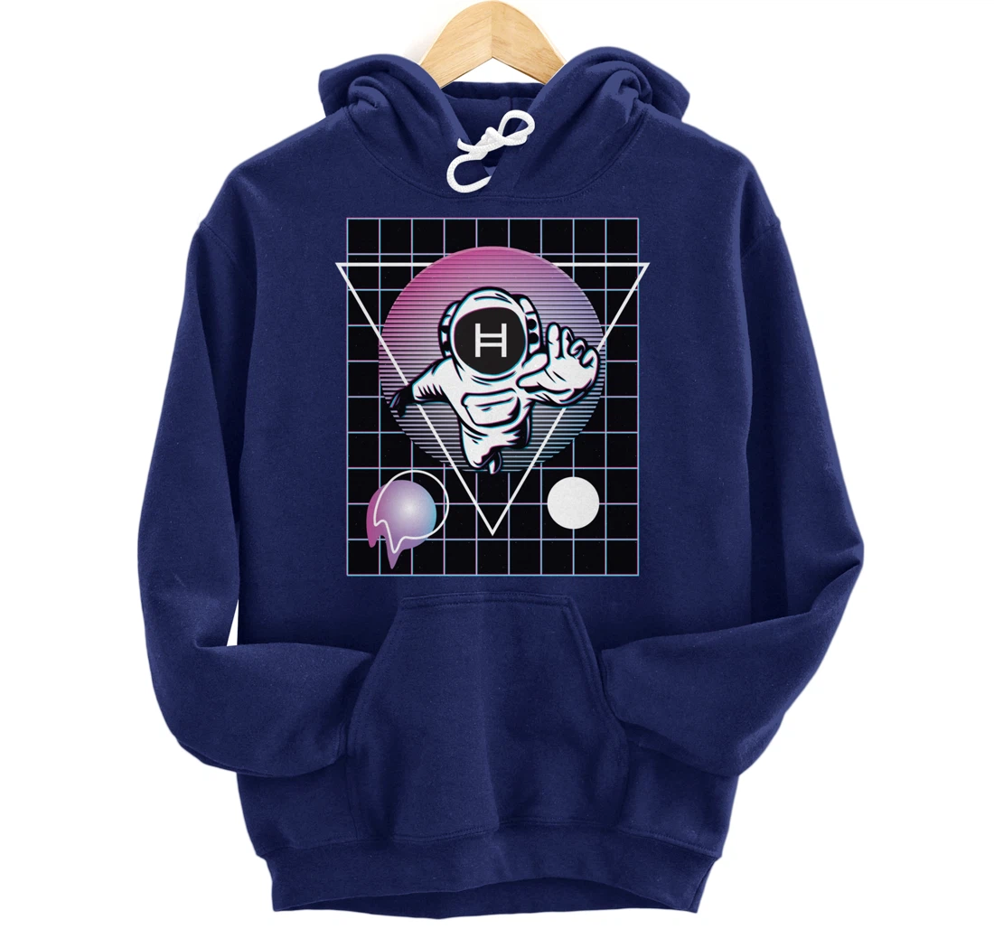 Hedera Crypto Astronaut Outer Space Pullover Hoodie