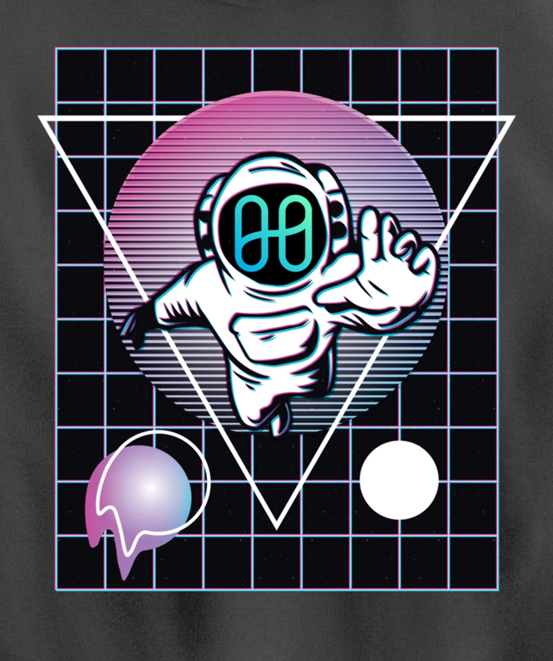 Harmony Crypto Astronaut Outer Space Pullover Hoodie