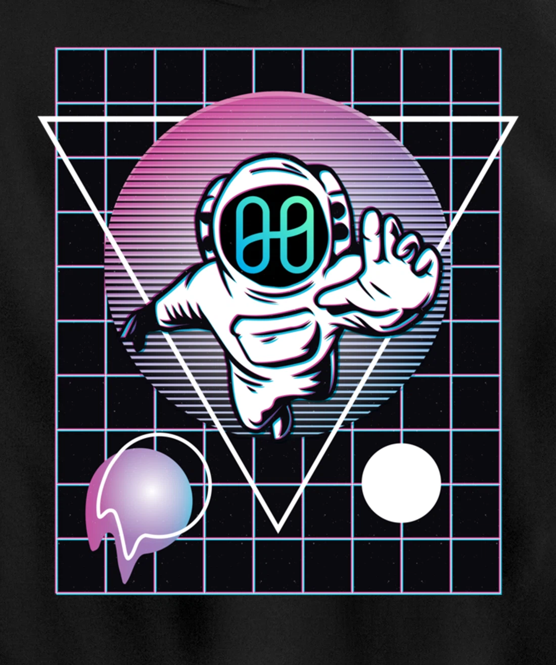 Harmony Crypto Astronaut Outer Space Pullover Hoodie