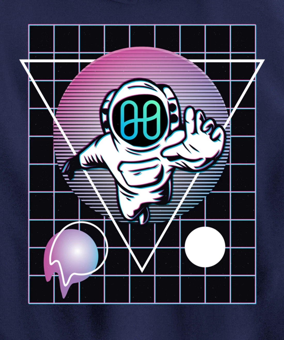 Harmony Crypto Astronaut Outer Space Pullover Hoodie