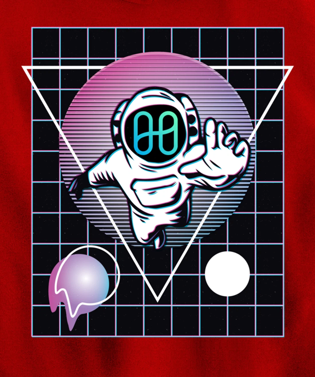 Harmony Crypto Astronaut Outer Space Pullover Hoodie