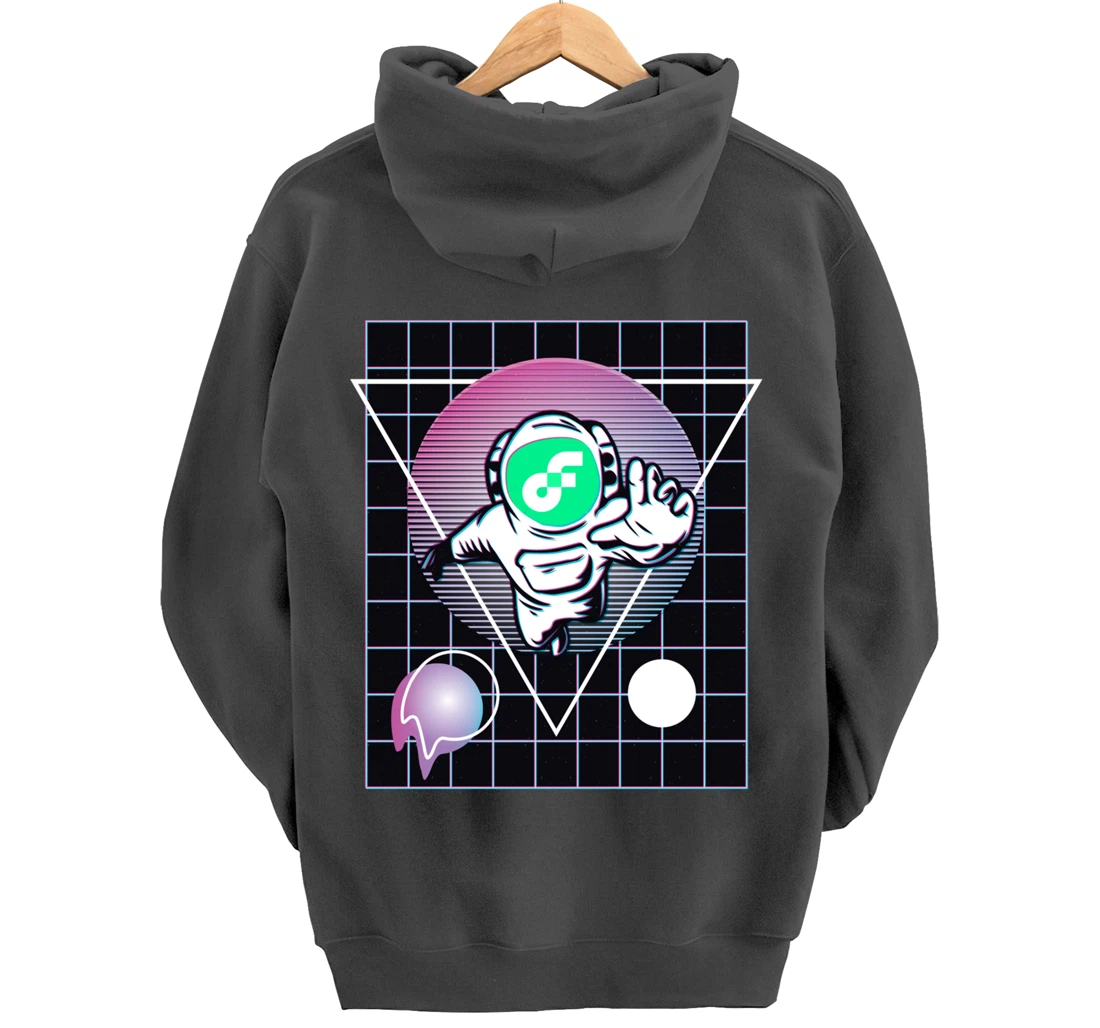 Flow Crypto Astronaut Outer Space Pullover Hoodie