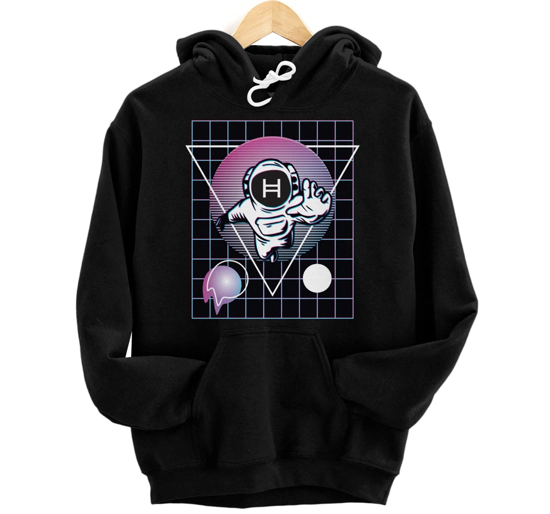 Hedera Crypto Astronaut Outer Space Pullover Hoodie