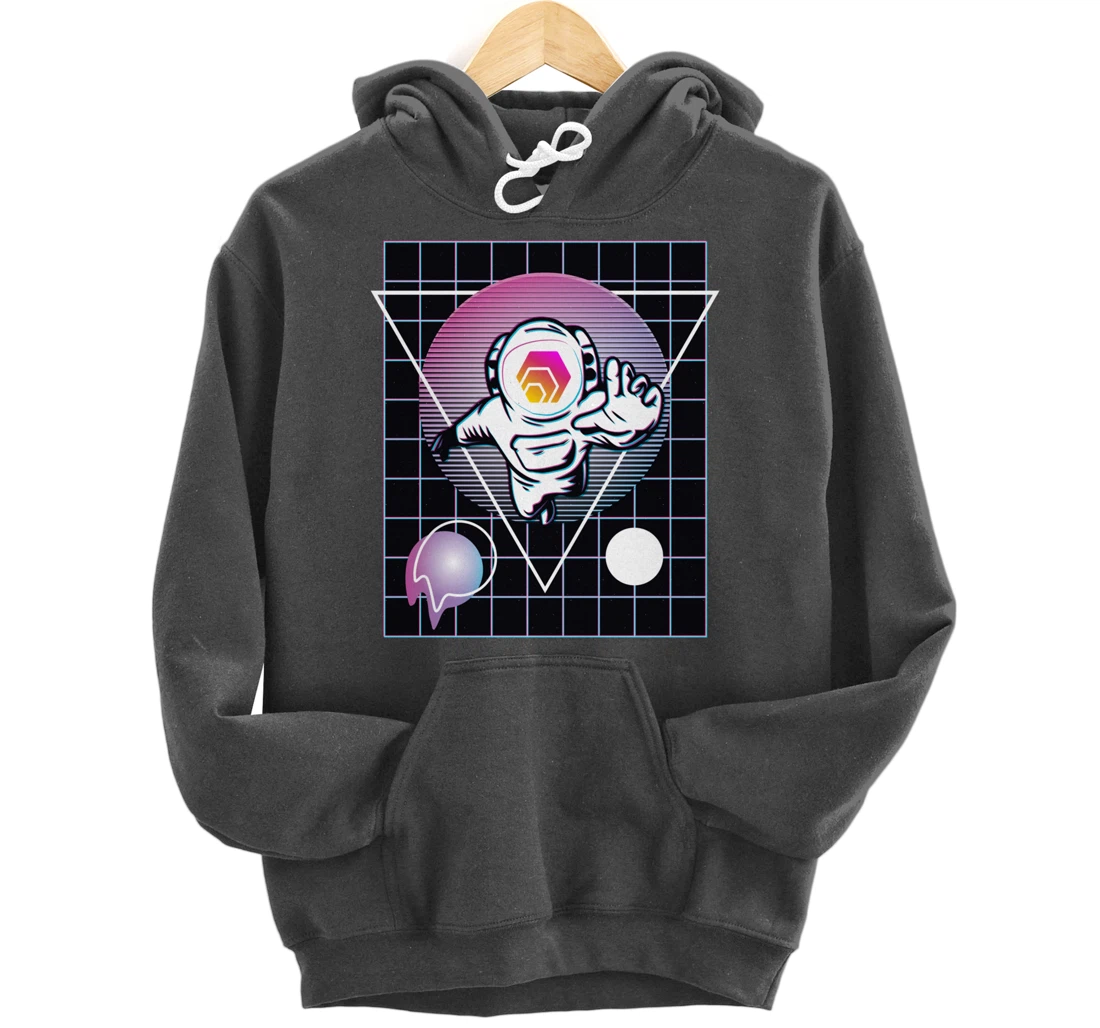 Hex Crypto Astronaut Outer Space Pullover Hoodie