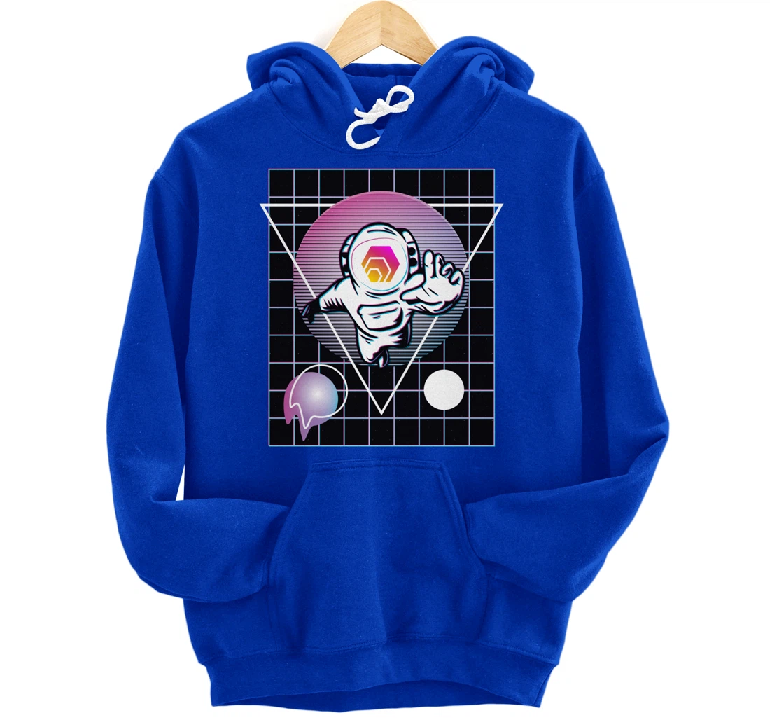 Hex Crypto Astronaut Outer Space Pullover Hoodie