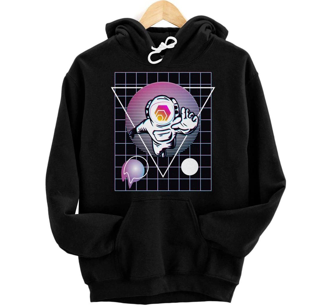 Hex Crypto Astronaut Outer Space Pullover Hoodie