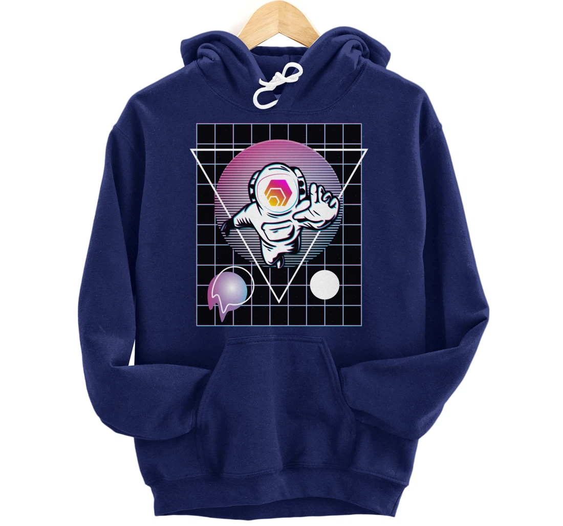 Hex Crypto Astronaut Outer Space Pullover Hoodie