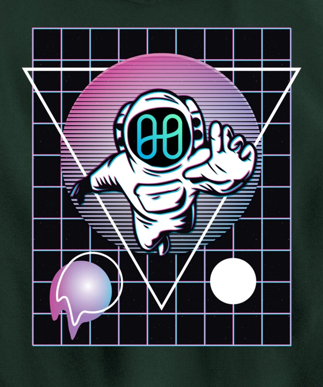 Harmony Crypto Astronaut Outer Space Pullover Hoodie