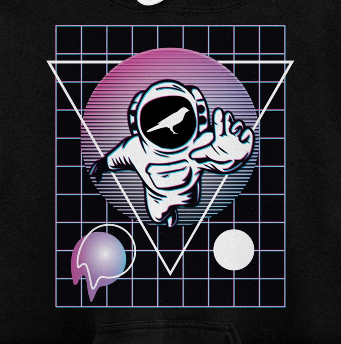 Kusama Crypto Astronaut Outer Space Pullover Hoodie