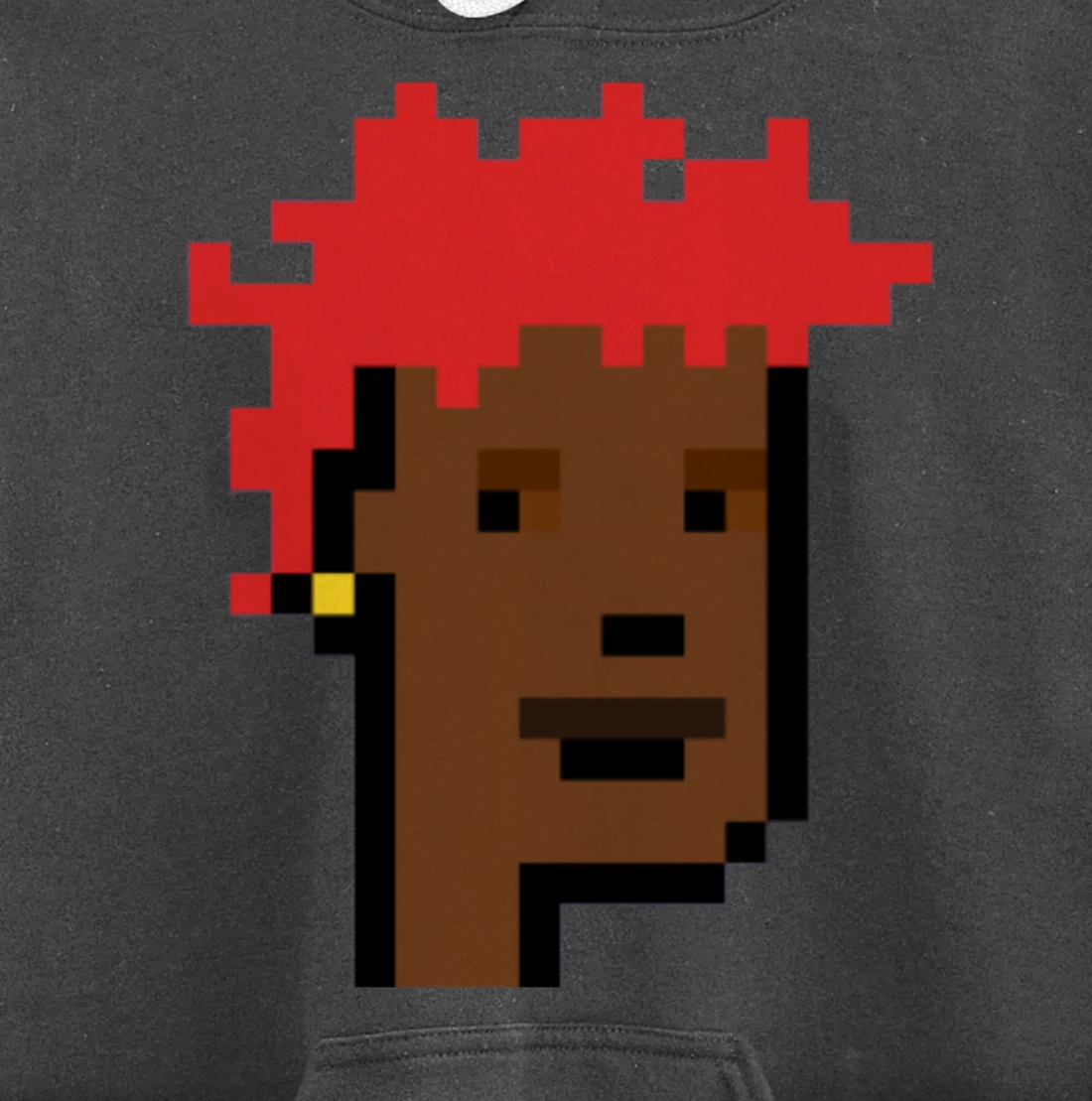 CryptoPunk Inspired NFT attire, Copy/Paste Crypto Pixel Punk Pullover Hoodie