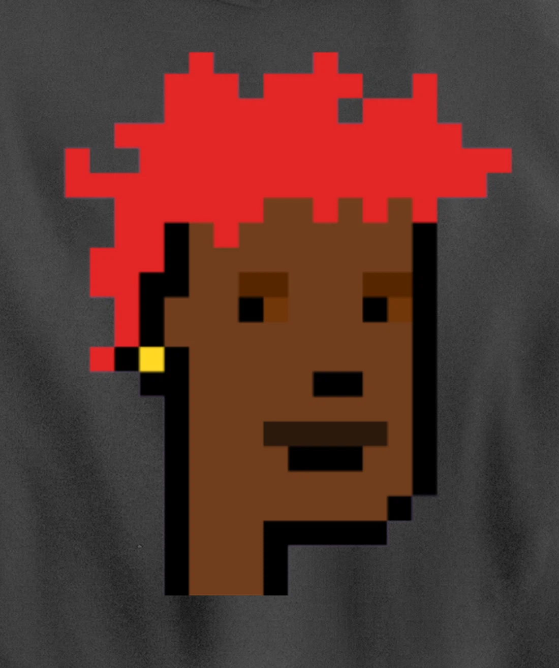 CryptoPunk Inspired NFT attire, Copy/Paste Crypto Pixel Punk Pullover Hoodie