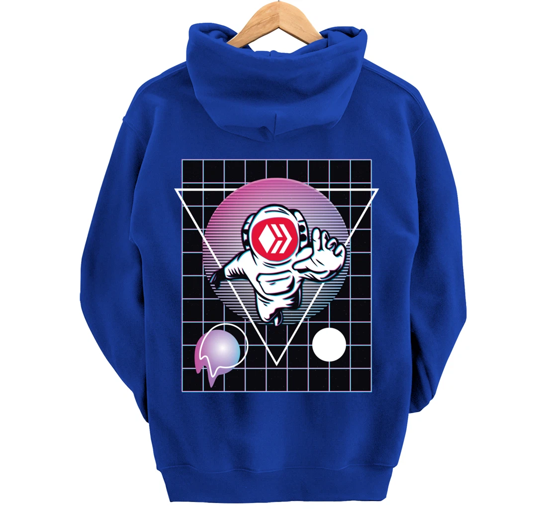 Hive Crypto Astronaut Outer Space Pullover Hoodie