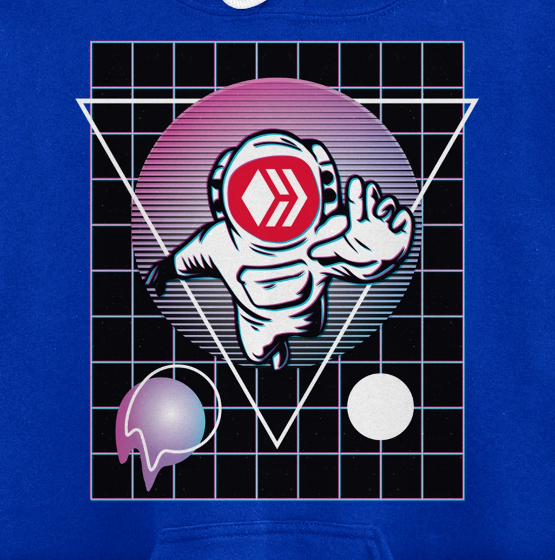 Hive Crypto Astronaut Outer Space Pullover Hoodie
