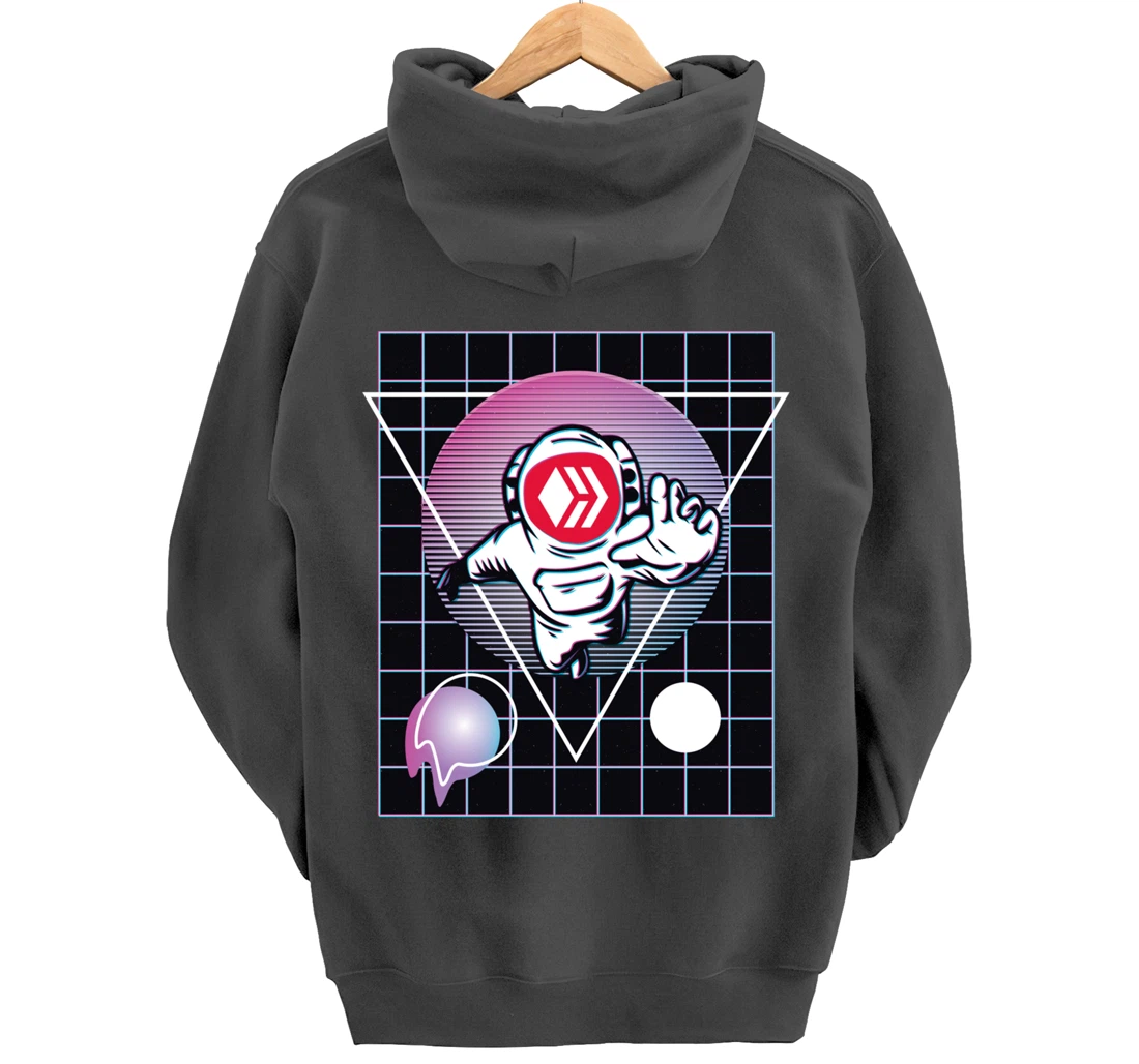 Hive Crypto Astronaut Outer Space Pullover Hoodie