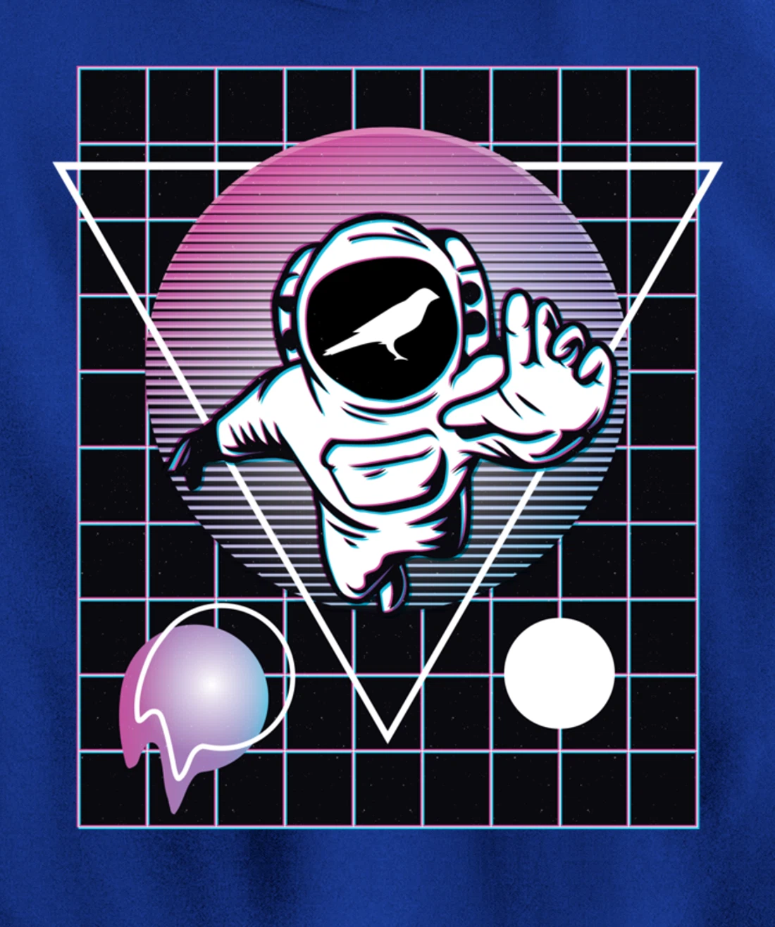 Kusama Crypto Astronaut Outer Space Pullover Hoodie