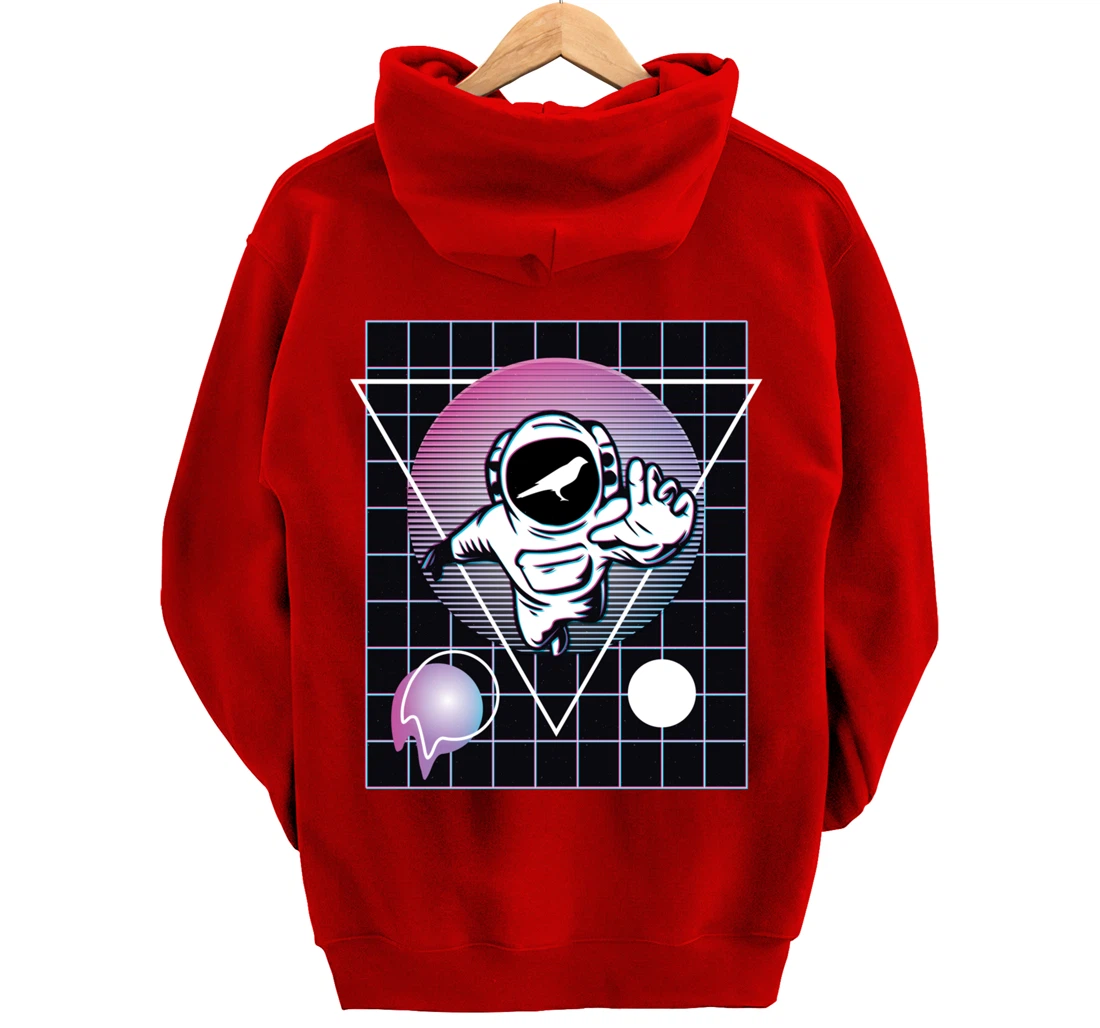 Kusama Crypto Astronaut Outer Space Pullover Hoodie