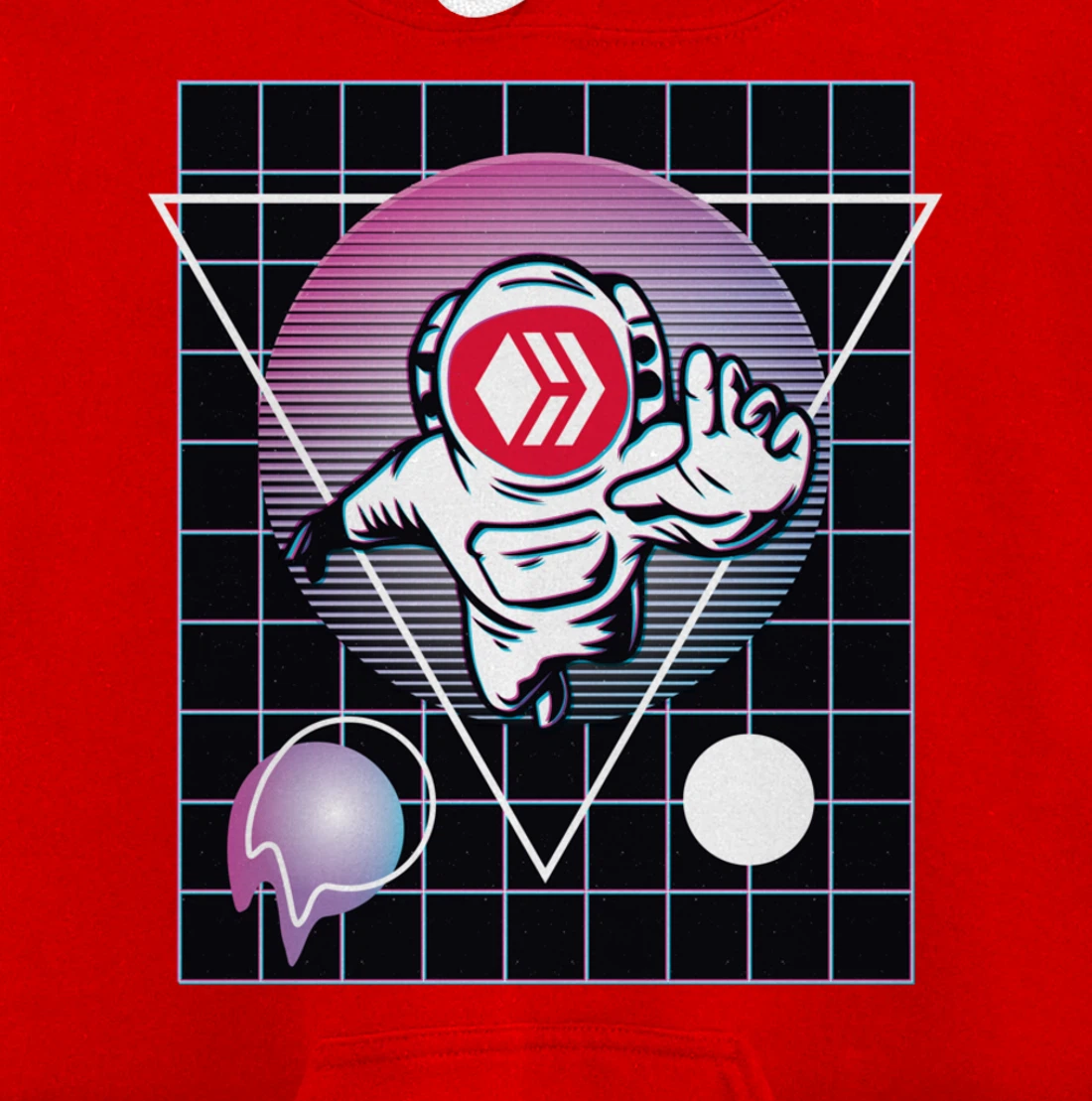 Hive Crypto Astronaut Outer Space Pullover Hoodie