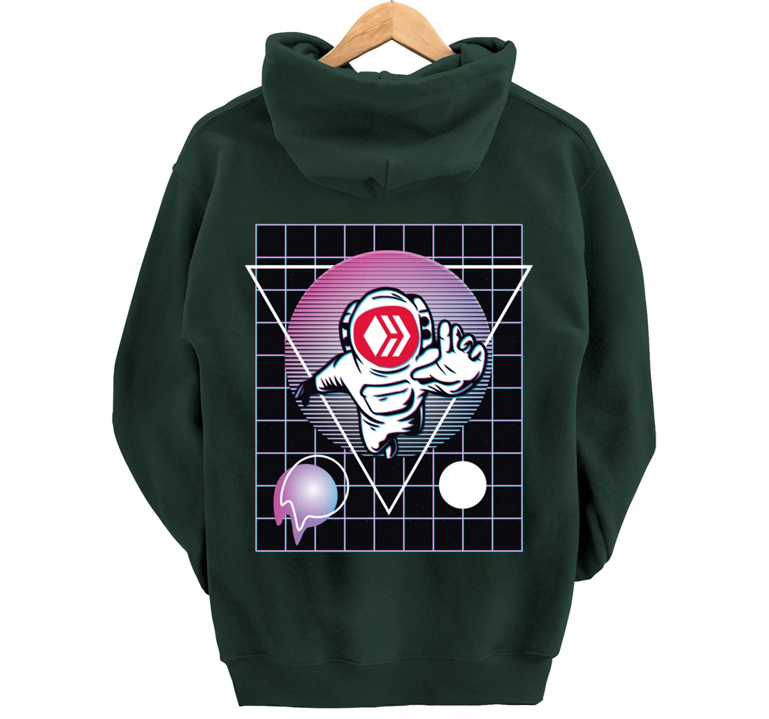 Hive Crypto Astronaut Outer Space Pullover Hoodie