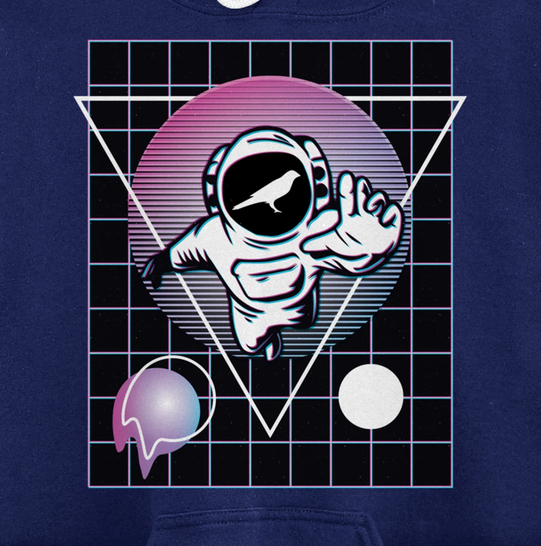 Kusama Crypto Astronaut Outer Space Pullover Hoodie