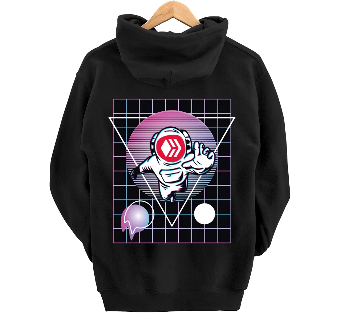Hive Crypto Astronaut Outer Space Pullover Hoodie