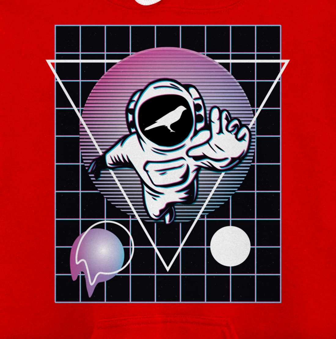 Kusama Crypto Astronaut Outer Space Pullover Hoodie