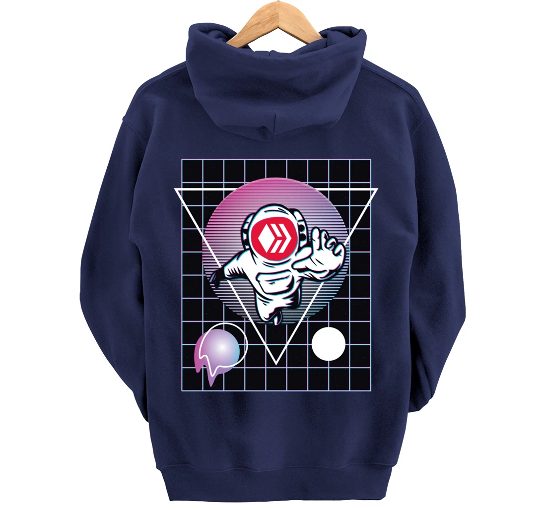 Hive Crypto Astronaut Outer Space Pullover Hoodie
