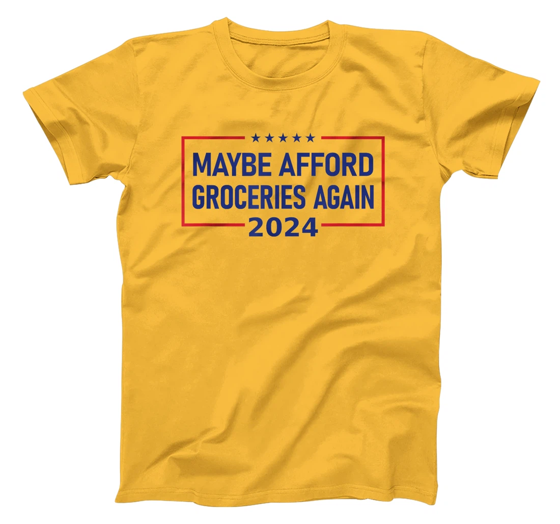 MAGA "Maybe Afford Groceries Again" Donald Trump 2024 Funny T-Shirt