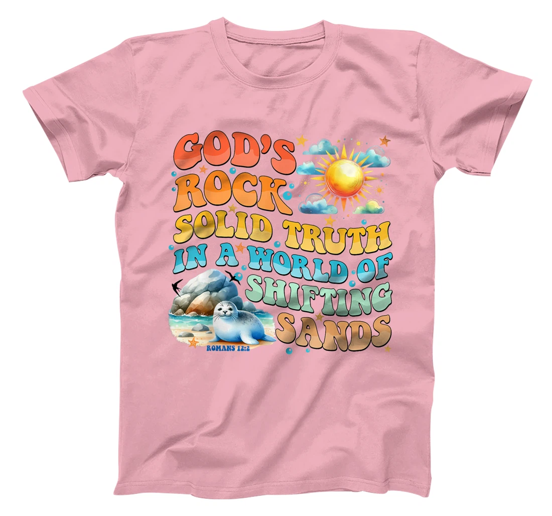 God's Rock Solid Breaker Rock Beach VBS 2024 Christian T-Shirt